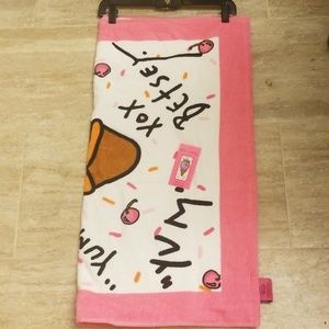 Betsey Johnson Ice Cream Beach Towel
